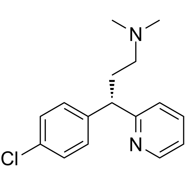 Dexchlorpheniramine Structure