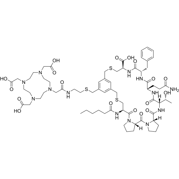 Rofapitide tetraxetan Structure