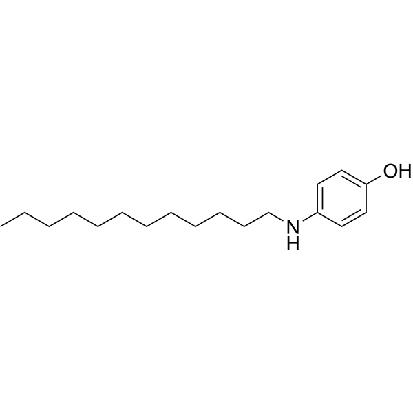 4-(Dodecylamino)phenol Structure
