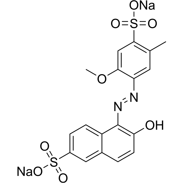 Allura Red AC Structure