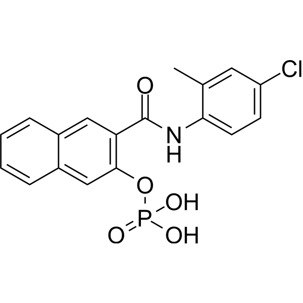 Naphthol AS-TR phosphate Structure