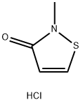 Methylisothiazolinone hydrochloride Structure