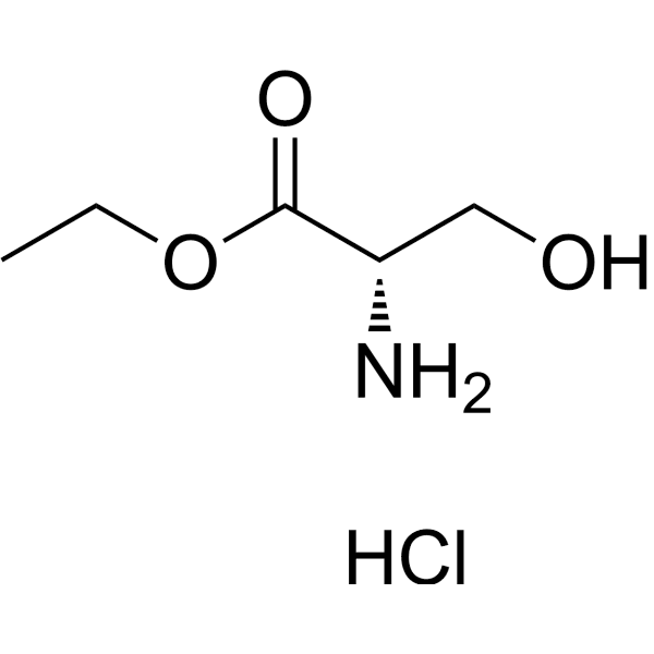 H-Ser-OEt.HCl Structure
