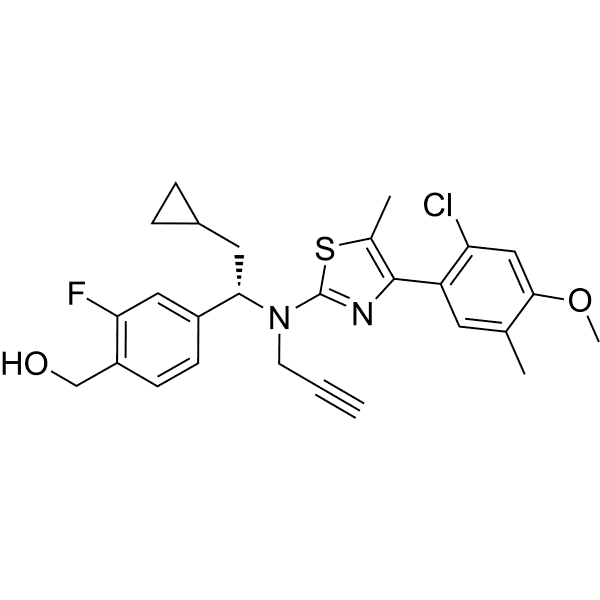 CRF1 receptor antagonist-1 Structure