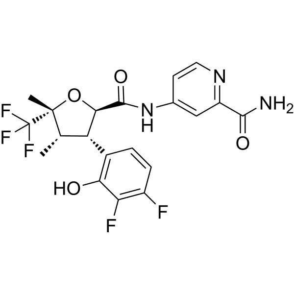 Suzetrigine phenol Structure
