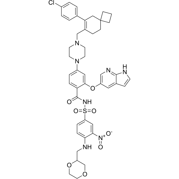 (Rac)-Lisaftoclax Structure