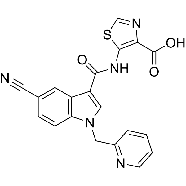URAT1&XO inhibitor 1 Structure