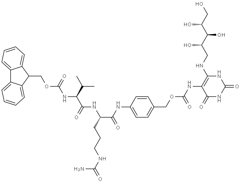 5-A-RU-PABC-Val-Cit-Fmoc Structure
