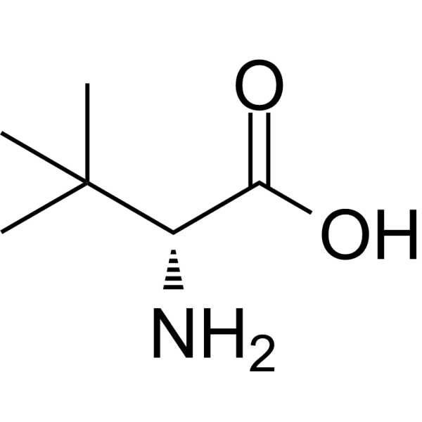 D-a-tert-Butyl-Gly-OH Structure