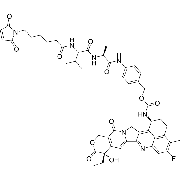MC-VA-PAB-Exatecan Structure