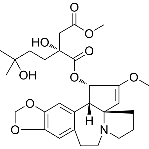Harringtonine Structure