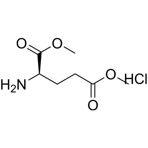 Dimethyl D-glutamate hydrochloride Structure
