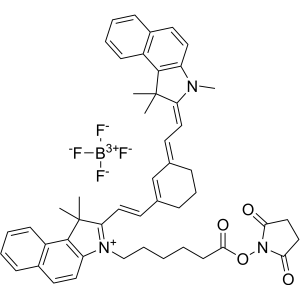Cy7.5 NHS ester Structure