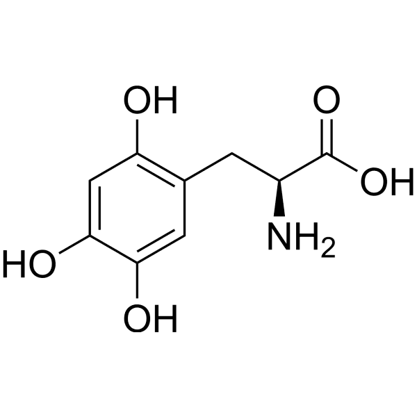 6-Hydroxy-L-DOPA Structure