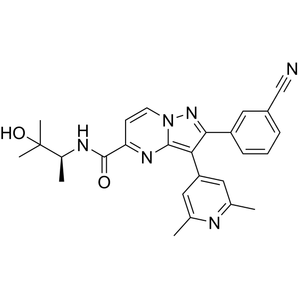 A2A receptor antagonist 3 Structure