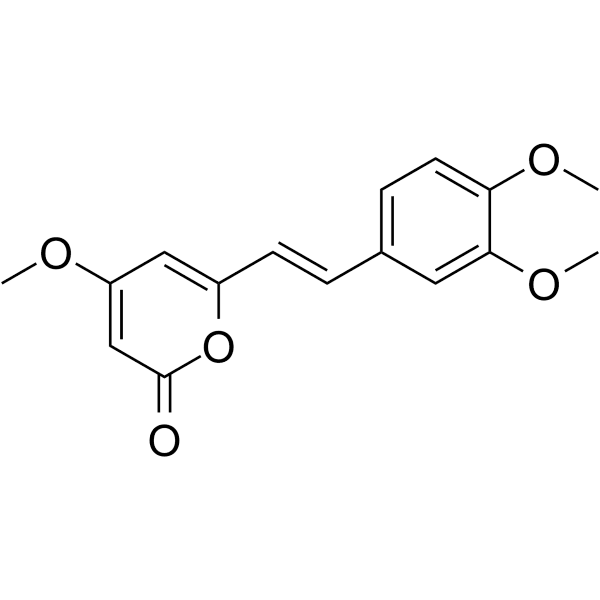 11-Methoxyyangonin Structure