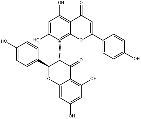 Volkensiflavone Structure