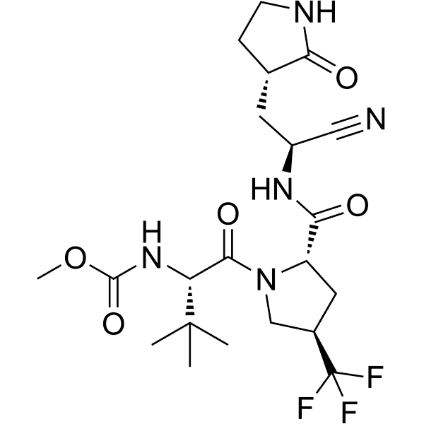 Ibuzatrelvir Structure