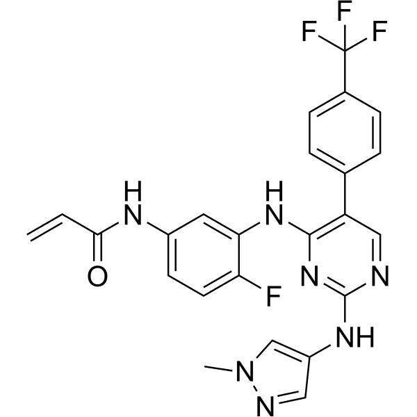 Pebezertinib Structure