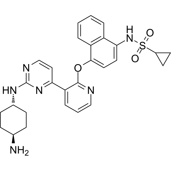 IRE1α kinase-IN-5  Structure