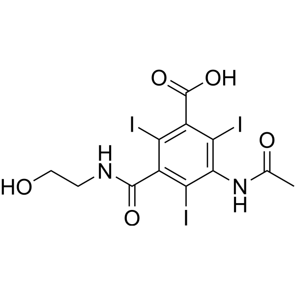 Ioxitalamic acid  Structure