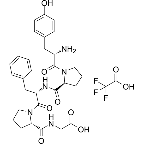 β-Casomorphin (1-5), bovine TFA Structure