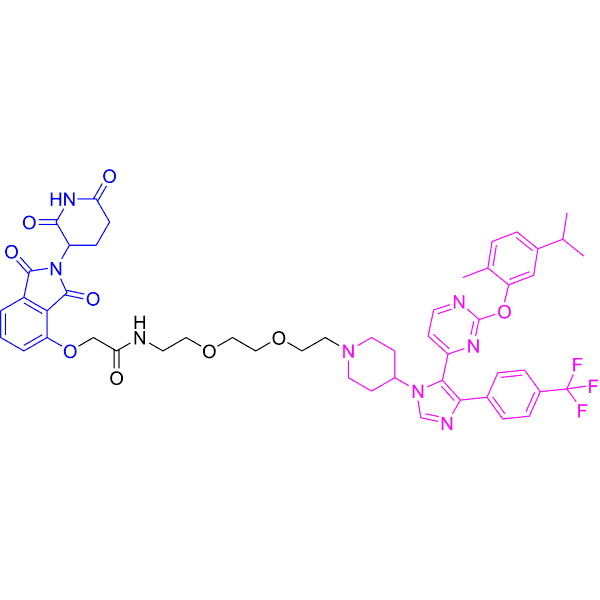 dBRD4-BD1 Structure