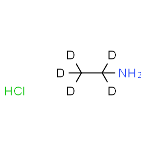 ETHYL-D5-AMINE HYDROCHLORIDE  Structure