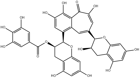 Theaflavin-3’-gallate Structure