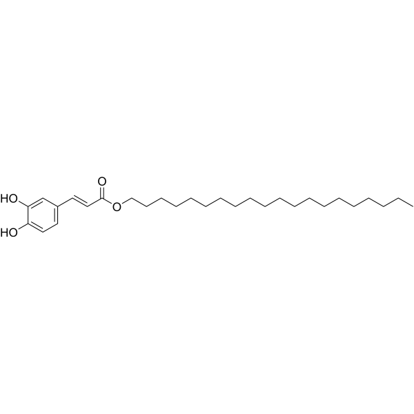 Eicosanyl (E)-caffeate Structure