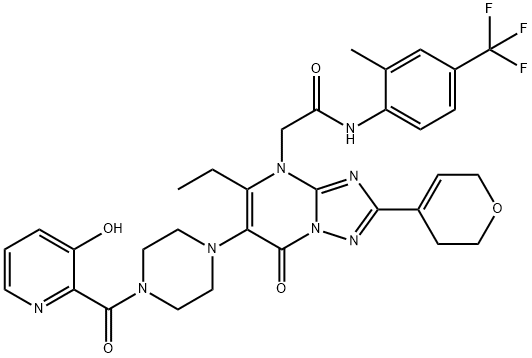 Werner syndrome RecQ helicase-IN-4 Structure