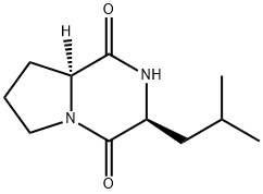 Cyclo(L-Leu-L-Pro) Structure