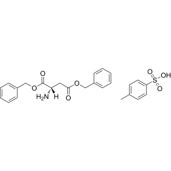 H-Asp(OBzl)-Obzl.TosOH Structure
