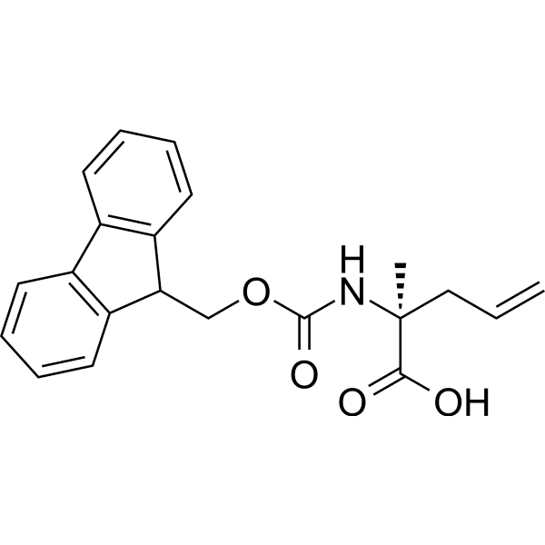 Fmoc-alpha-allyl-L-alanine Structure