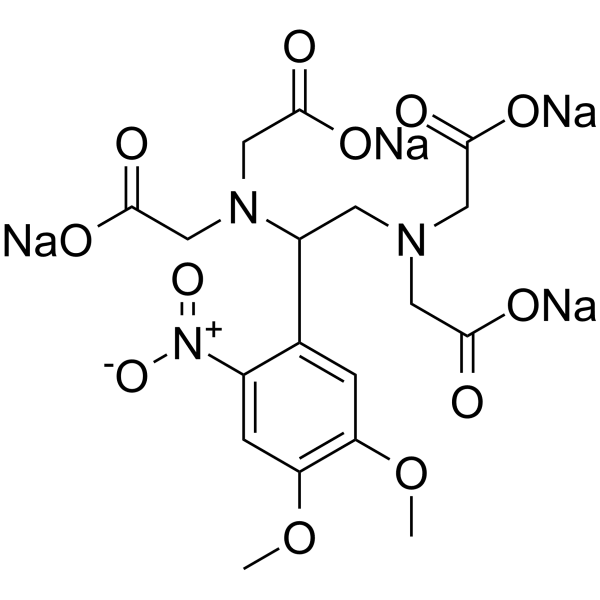 DM-Nitrophen tertasodium  Structure