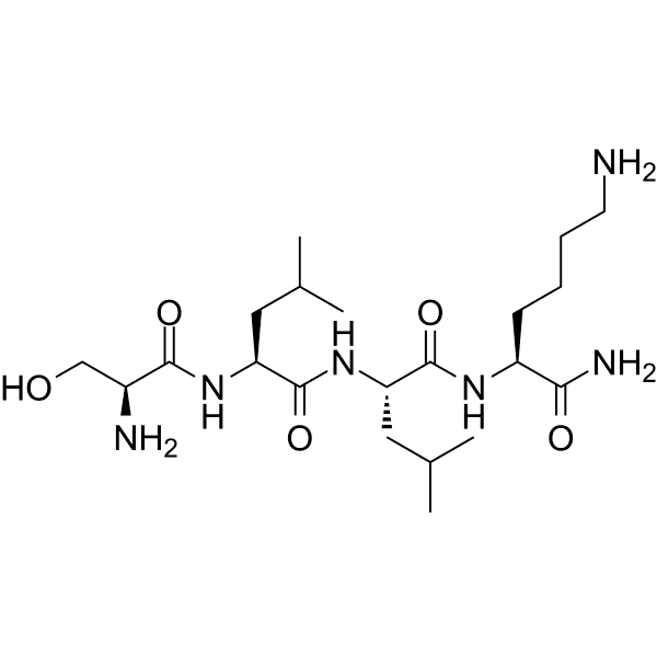SLLK, Control Peptide for TSP1 Inhibitor Structure