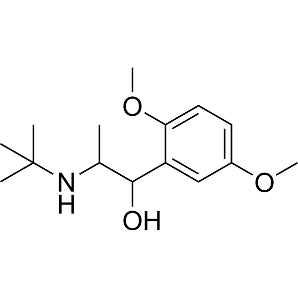 Butaxamine Structure