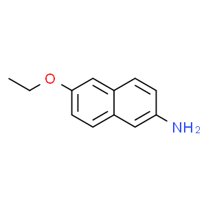 6-Ethoxy-2-naphthalenamine  Structure
