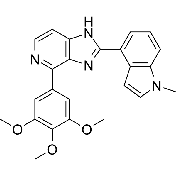 Tubulin inhibitor 33 Structure