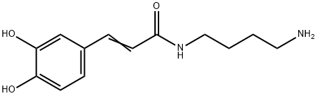 Caffeoylputrescine Structure