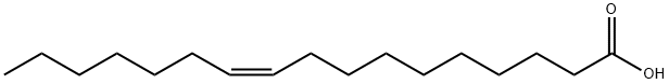 cis-10-Heptadecenoic acid Structure