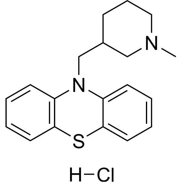 Mepazine hydrochloride Structure