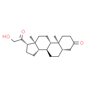 5α-Dihydrodeoxycorticosterone  Structure