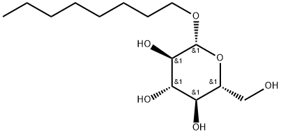 n-Octyl β-D-glucopyranoside Structure
