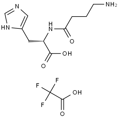 Homocarnosine TFA Structure