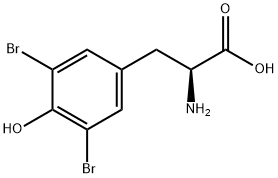 3,5-Dibromotyrosine Structure