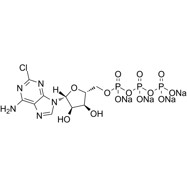 2-Chloro-ATP sodium Structure
