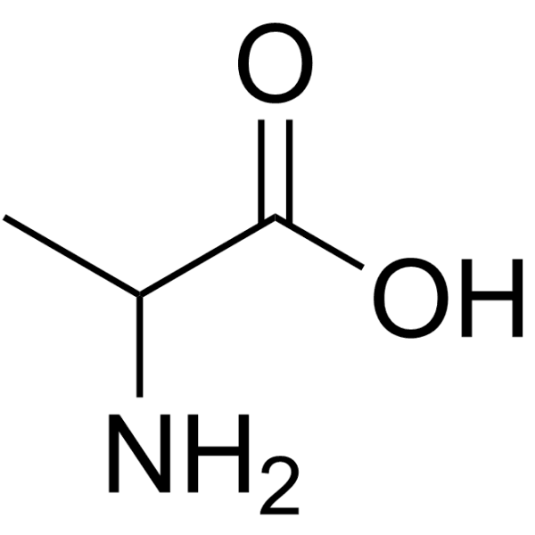 DL-Alanine Structure