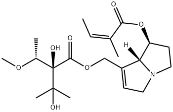 Lasiocarpine Structure