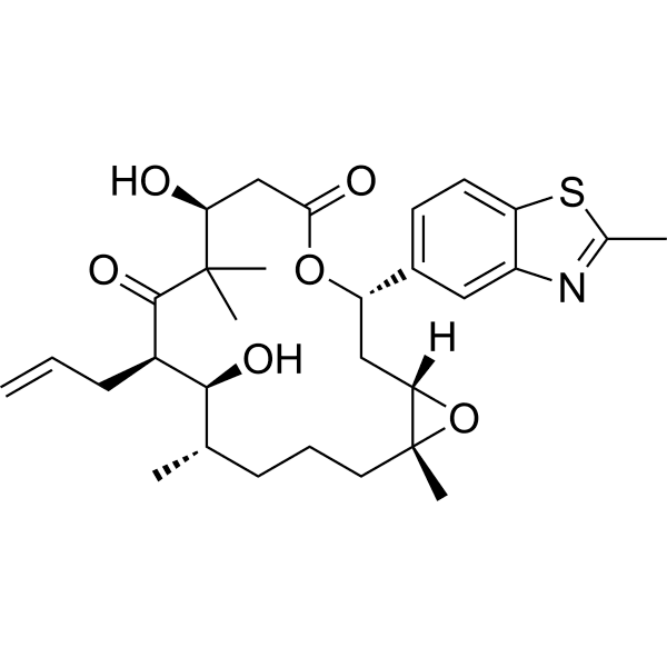 Sagopilone Structure